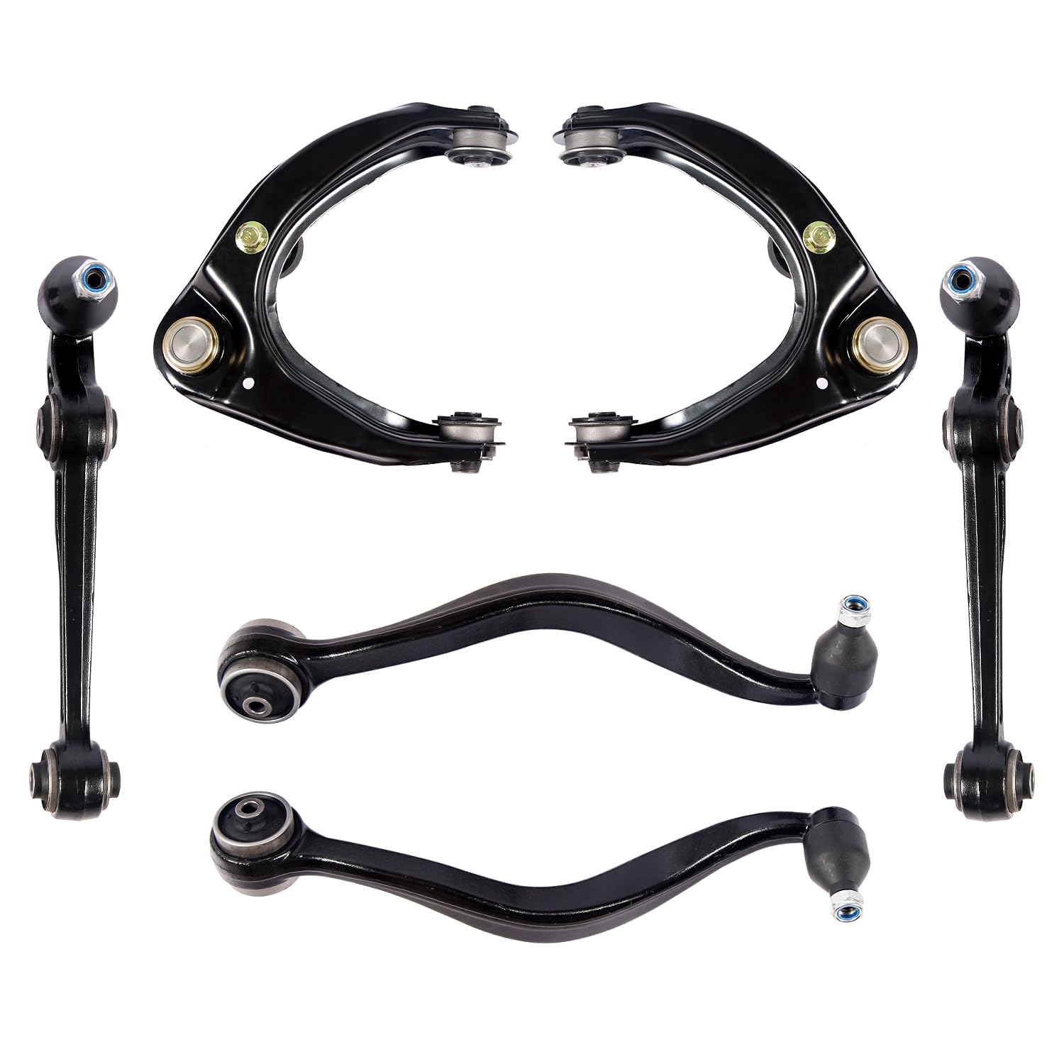 Detroit Axle - Brazo De Control Delantero Para Ford Fusion Lincoln MKZ Zephyr Mercury Milan Mazda 6, Brazo De Control Delantero Inferior Con Reemplazo De Ensamblaje De Rótula