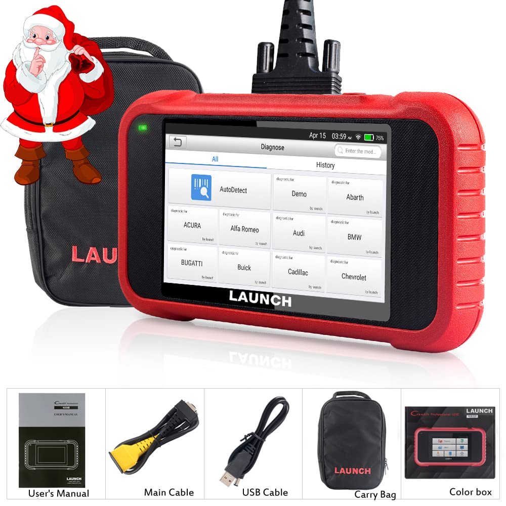 [2022 New Elite]LAUNCH OBD2 Scanner CRP123E Engine/ABS/SRS/Transmission Diagnostic Scan Tool