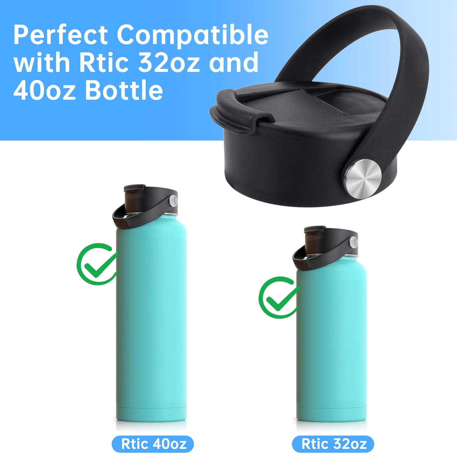 Amazon.com: Lids 32 oz Replacement Lid Compatible with Rtic