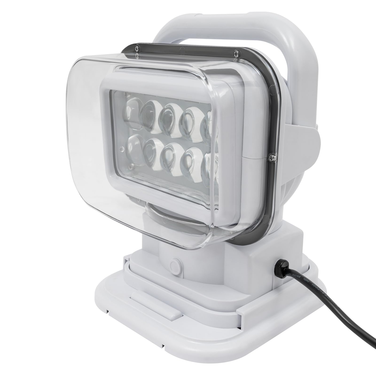 9 – 32 V 50 W telecomando LED luce da lavoro per fuoristrada, camion, ATV, camion, macchine agricole, barche, 6500 K (bianco)