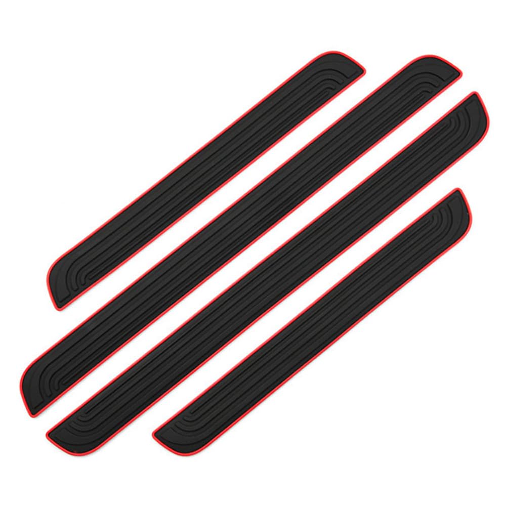 HHYHUJYG Car Door Sill Protector, For Toyota Aygo X 2022-2024,Threshold Scuff Plate,Pedal Decorative Strips,Car Door Sill Edge Protector