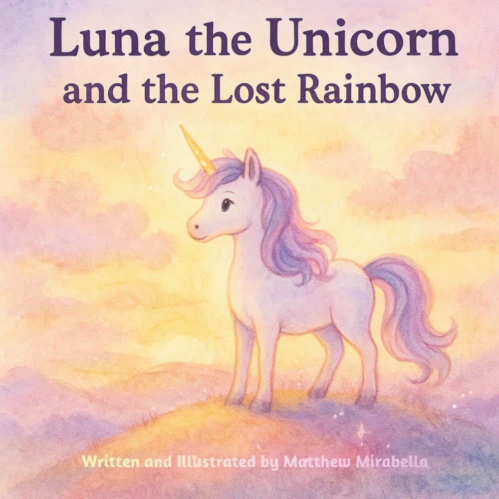 Luna the Unicorn and the Lost Rainbow: A magical story about friendship, kindness, and believing in your light