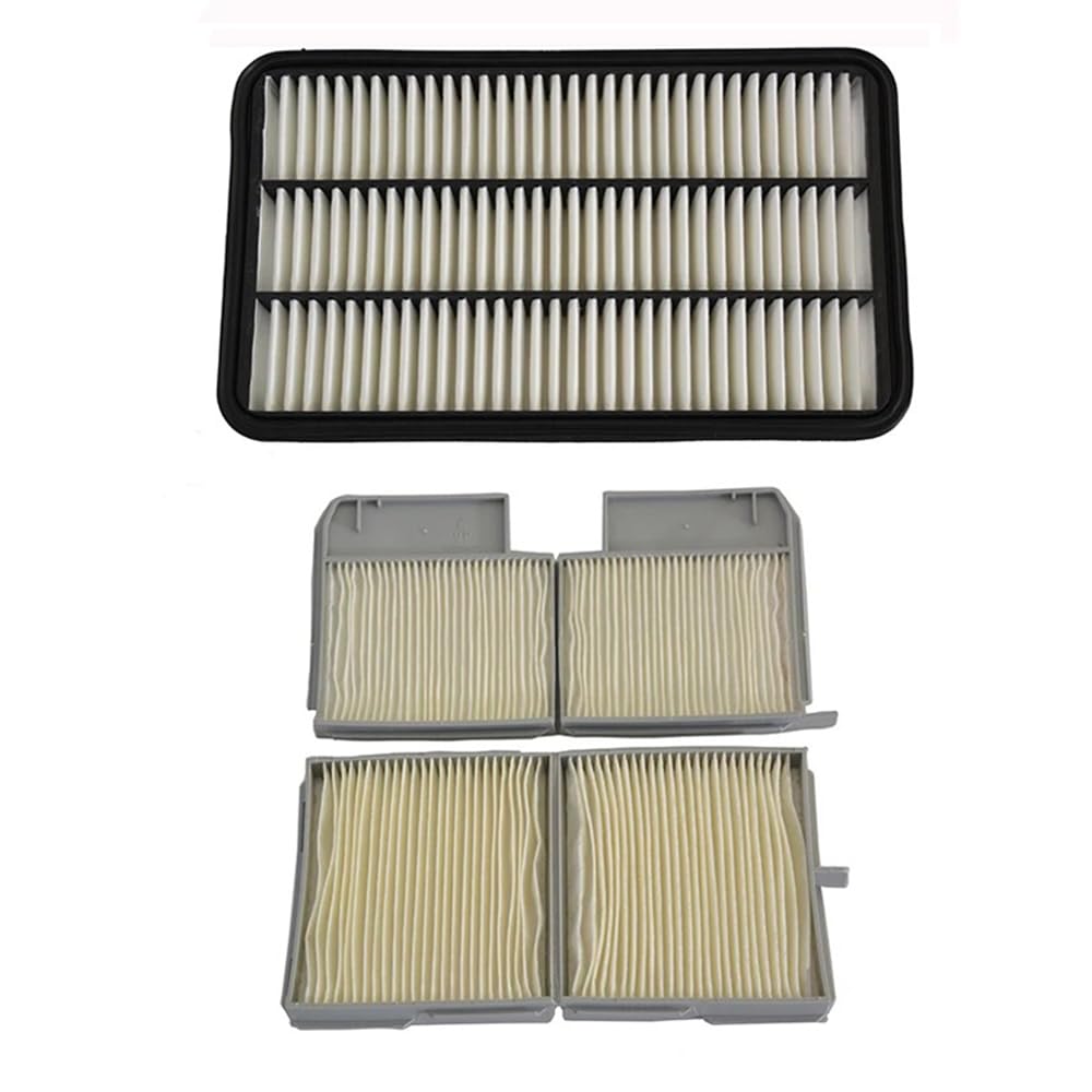 Filtr Powietrza Kabinowego dla Toyota MR2 1998-2007 Camry 1991-2001, 22,7x15,1x2,9cm Filtr powietrza samochodowego Filtr kabinowy 17801-74060/88880-33040