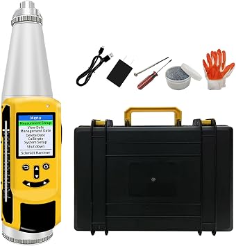 Concrete Rebound Hammer, 2.0 Inch Screen Display Concrete Hammer Tester,Concrete Tester, Resiliometer Meter Tool