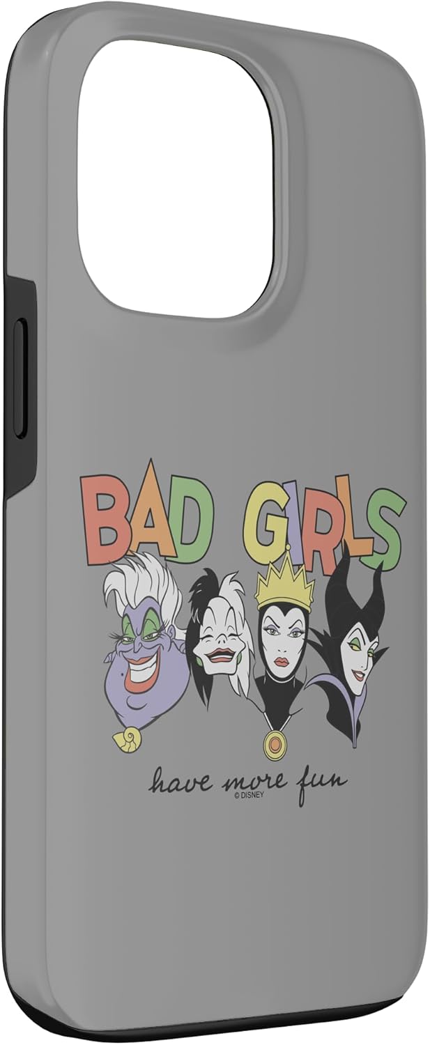 Disney Villains Bad Girls Have More Fun Case for iPhone 13 Pro