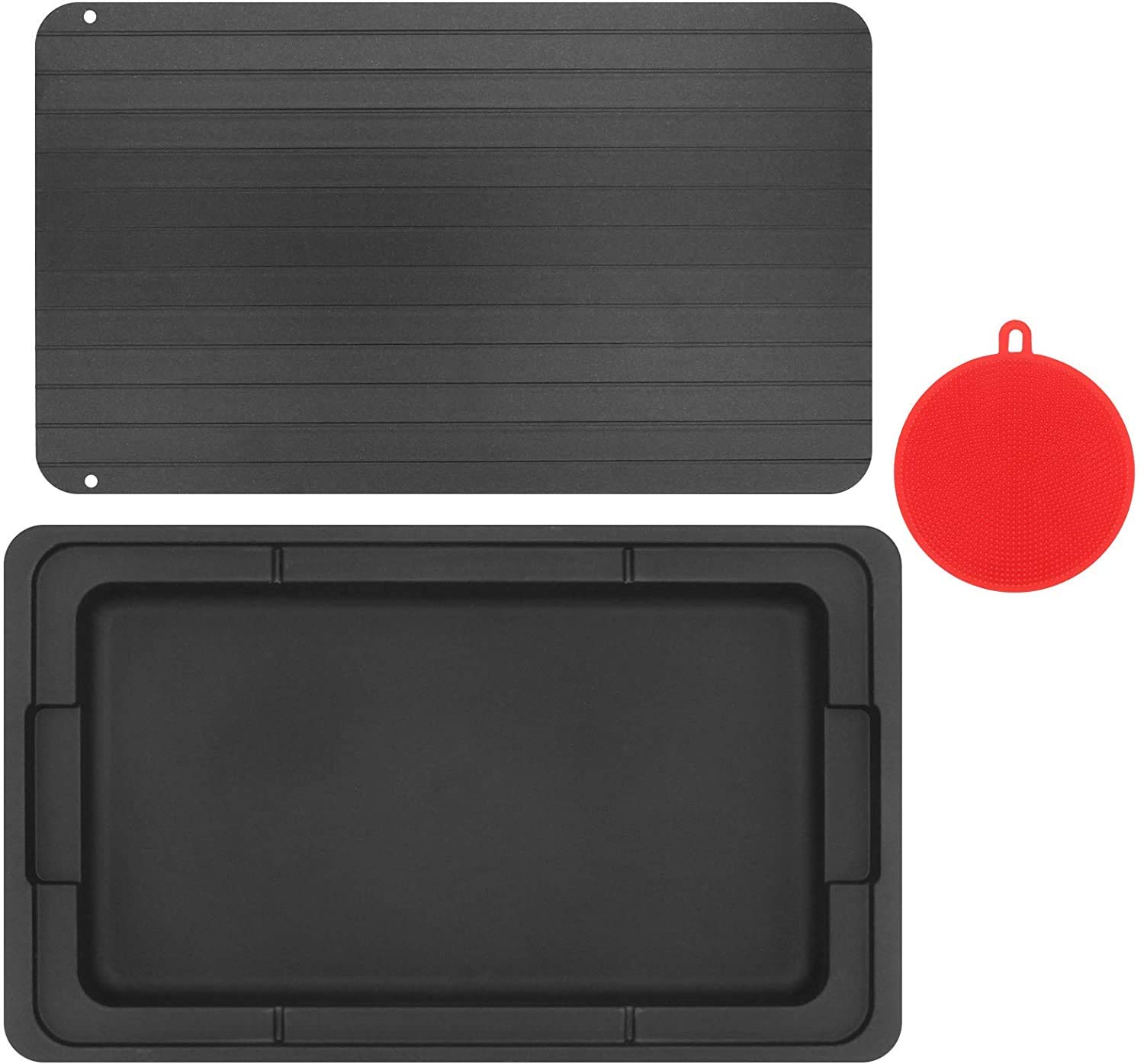 Vassoio Scongelamento Rapido 4 In 1 Frost Away - Tagliere, Affilacoltelli, Grattugia Spezie - Foto 10