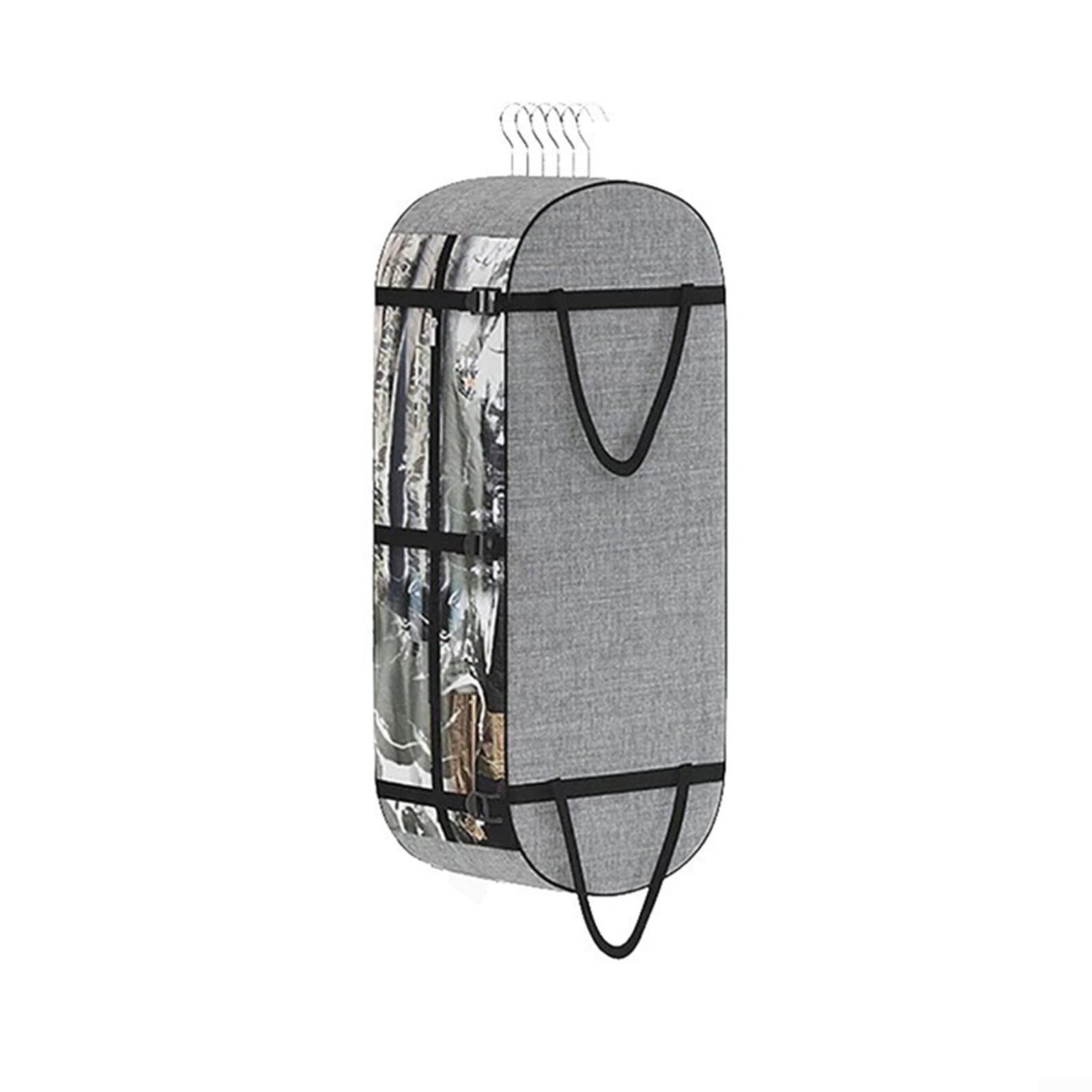 Rangement des vêtements Oxford 300D avec housse de costume suspendue et fenêtre