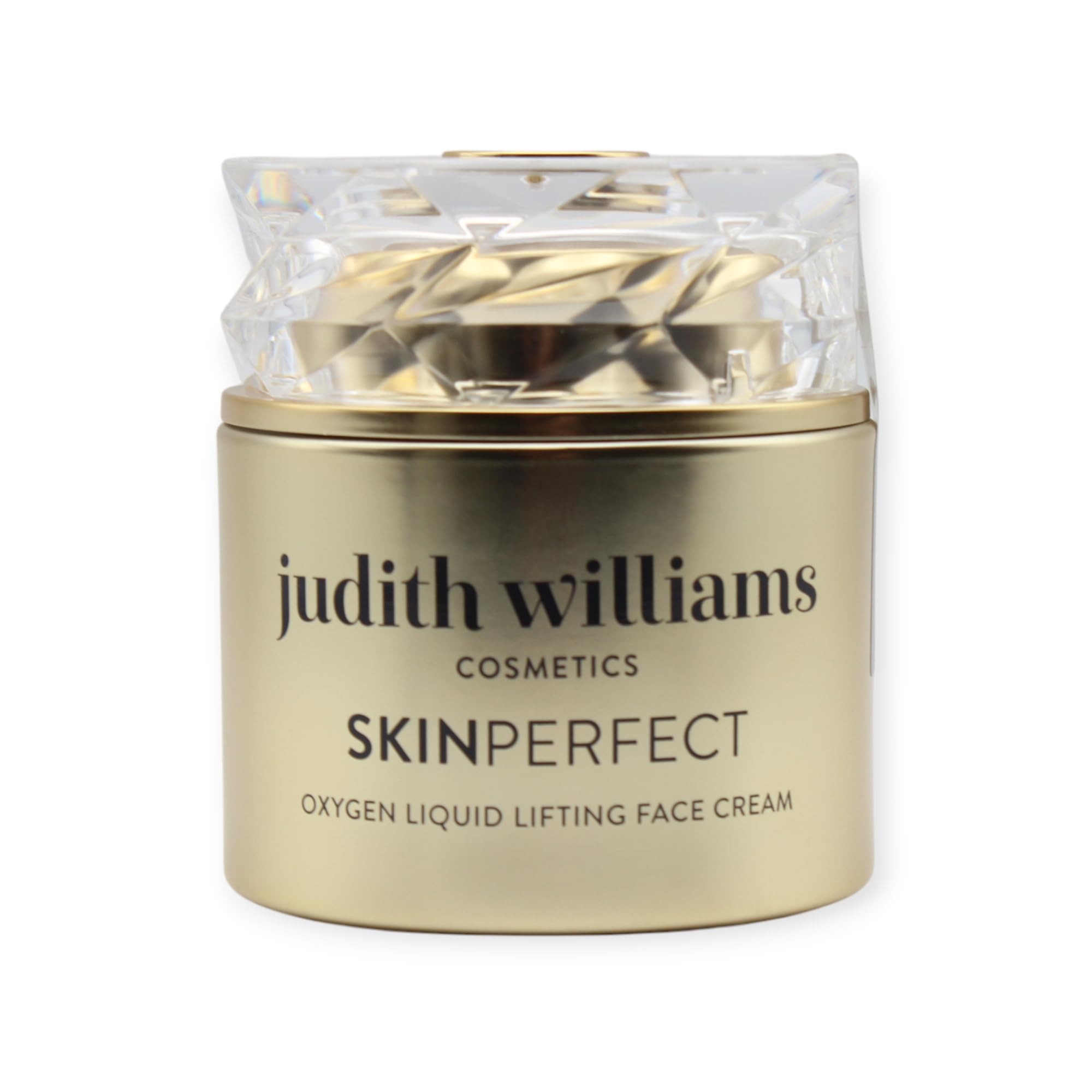 Judith Williams SkinPerfect Oxygen Liquid Lifting Gesichtscreme 100 ml | mit Sauerstoff-Boost, Spilanthol, Crambe Abyssinica Öl, Shea Butter, Reichhaltige Formel