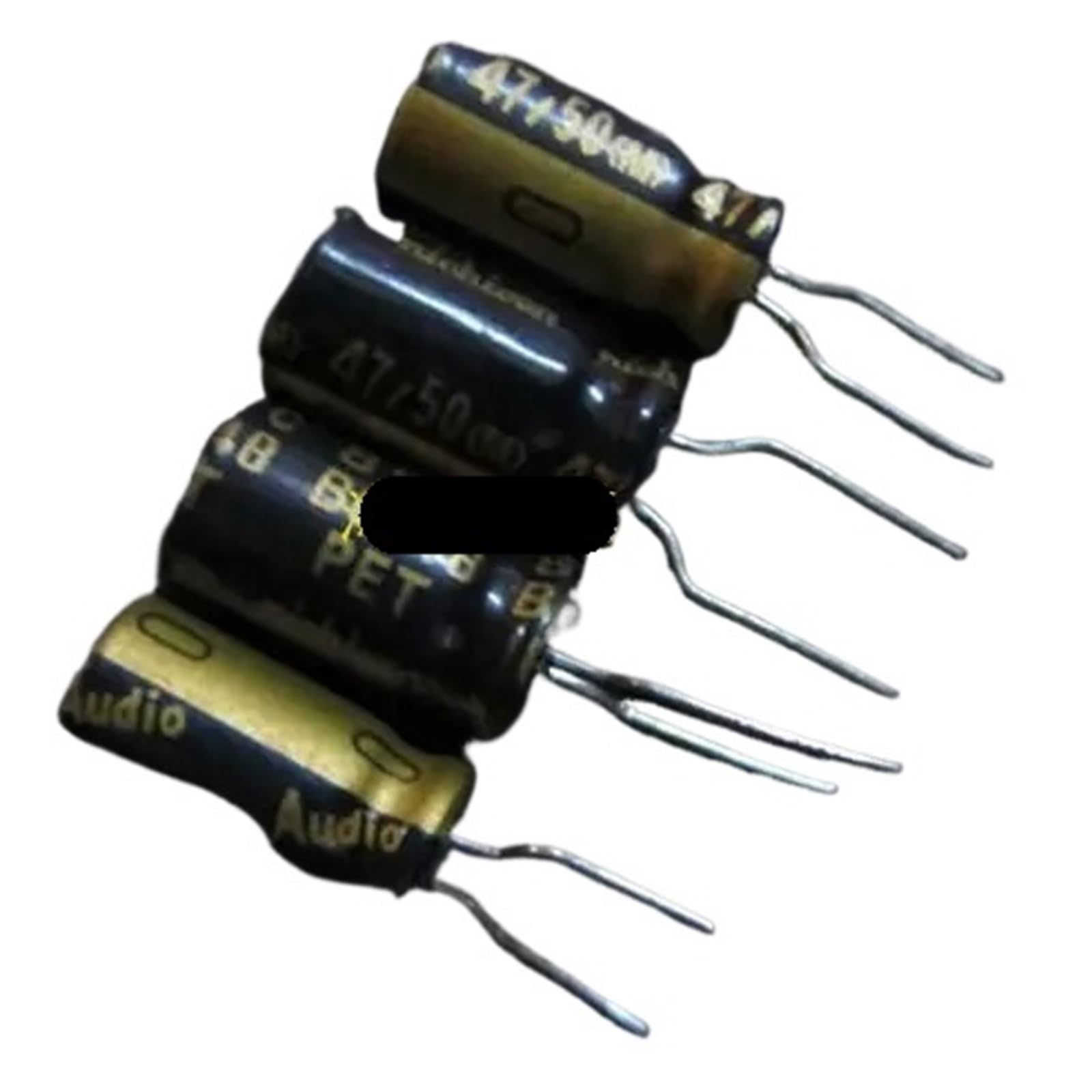 BALYDLUL Capacitors 20pcs/50pcs For Audio Electrolytic Capacitor 47uf/50v 50v47uf 6 * 11mm(20PCS)