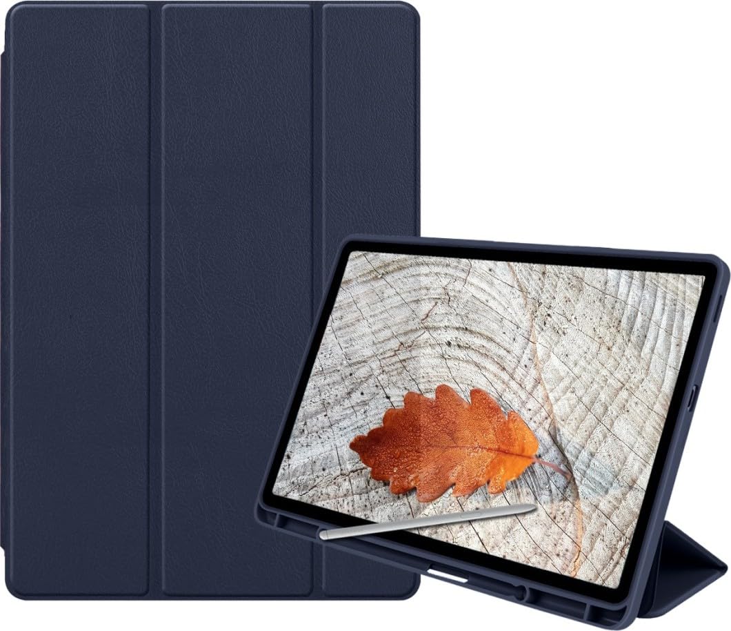 Shoppers Point Silicone Smart Pen Holder Tri-Fold Smart Case Cover for Samsung Galaxy Tab S6 LITE 10.4 Inch 2020 [SM-P610 / SM-P615] S-Pen (Pencil) Holder PU Leather Flip Case - Blue (B0D38C18RZ) Amazon Price History, Amazon Price Tracker
