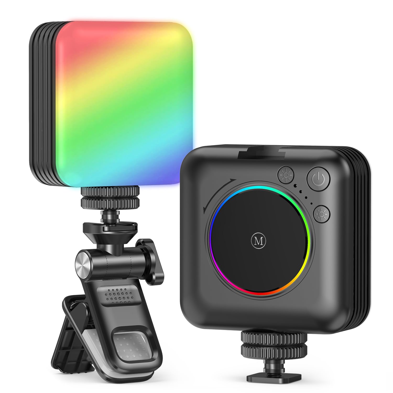 GRENARO Influencer Light for Video Shooting, RGB Video Light with 2200K-9000K, LED Selfie Light for Content Creation, YouTube, Vlog, Photography & Live Streaming, Rechargeable Portable Camera Light-image-24