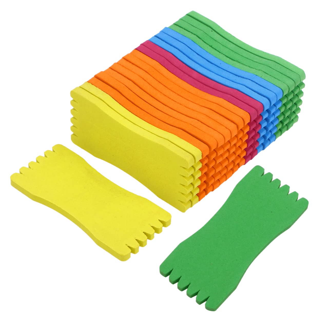 BESPORTBLE 20pc Sheet Fishing Accessories Fishing Winding Line Board Fishing Snell Storage Fishing Leader Line Hook Holder Fishing Spools Foam Winder Fishing Line Holder Twine Carp to Rotate