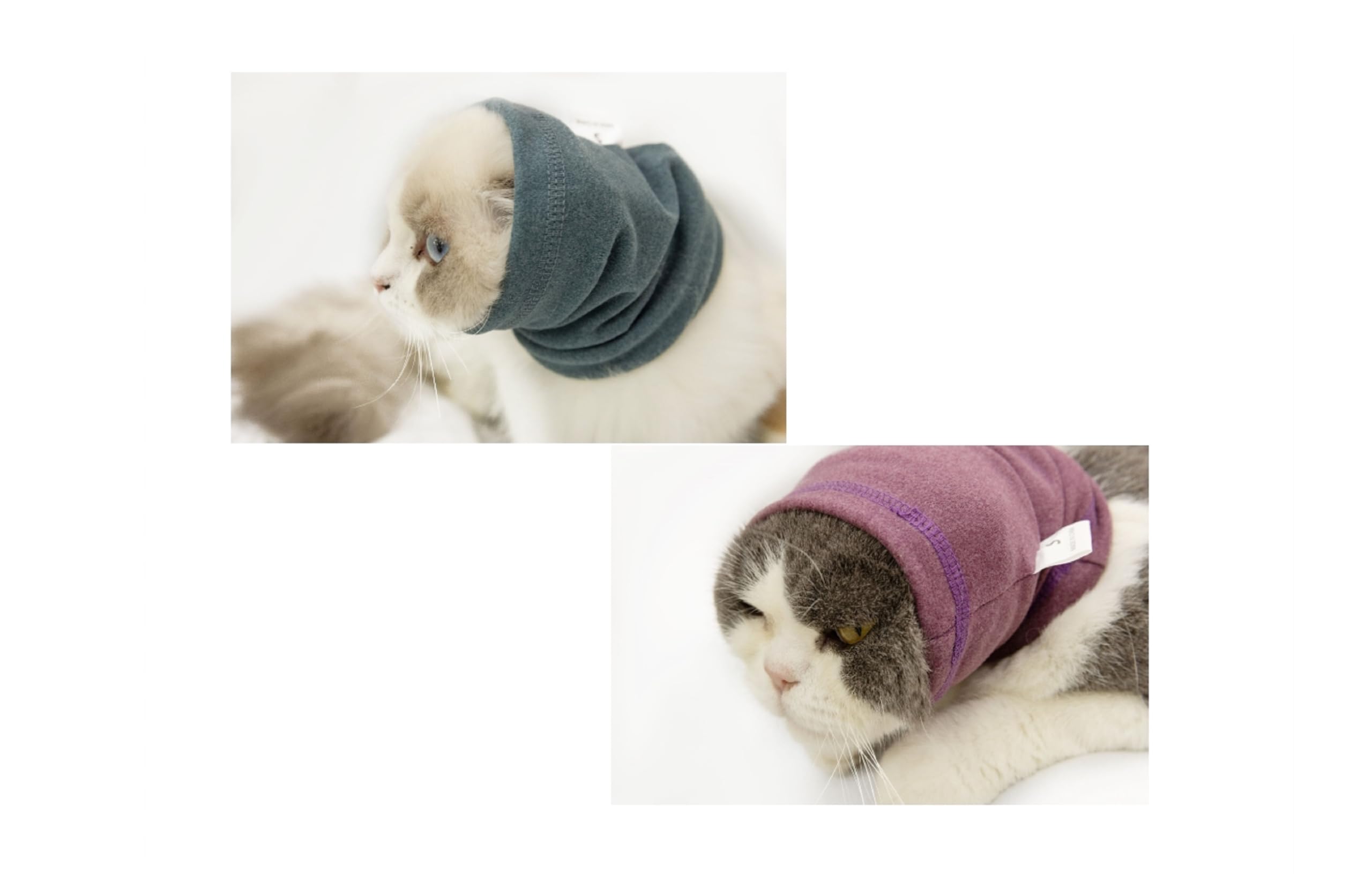 2 Pack Cat Ear Protector No Scratch Wound Care