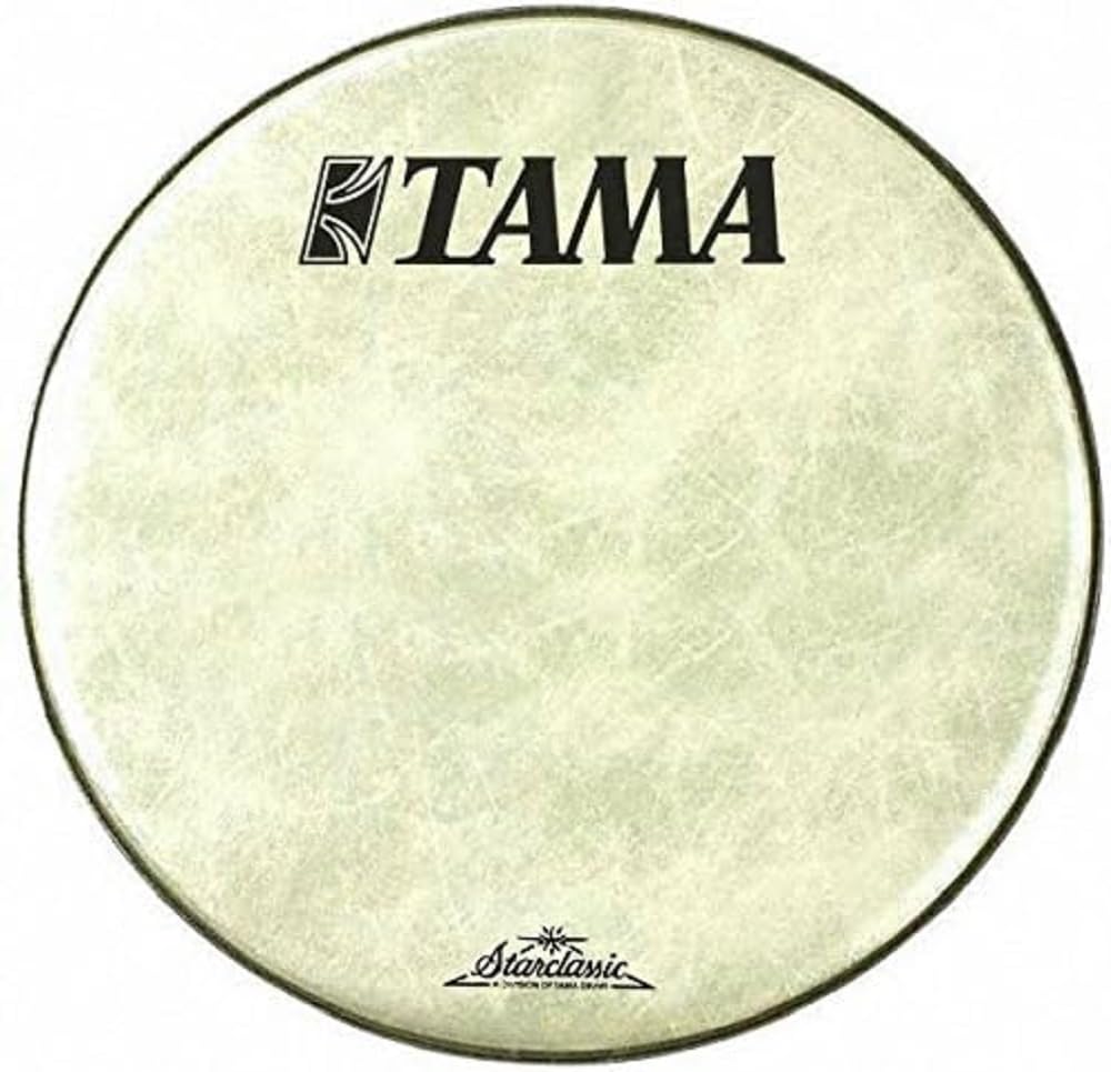 Tama FB20BMFS Bass Drum Front Head 20" - White Fiber Laminated with TAMA & Starclassic Logo