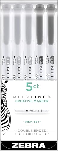 Miniatura 2 de Zebra Pen Grays Zebra HIGHLITER 5/PK, 5 unidades (paquete de 1)