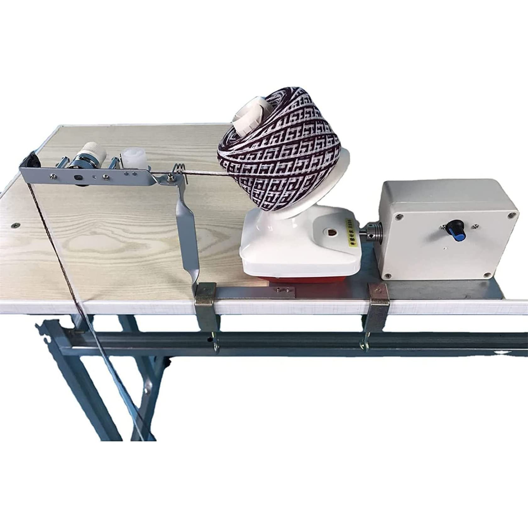 Elektrischer Garnwickler, Strickwolle, Kugelwickler, 100–240 V, handbetriebene Tischwickler für Fabrik-Strickzubehör