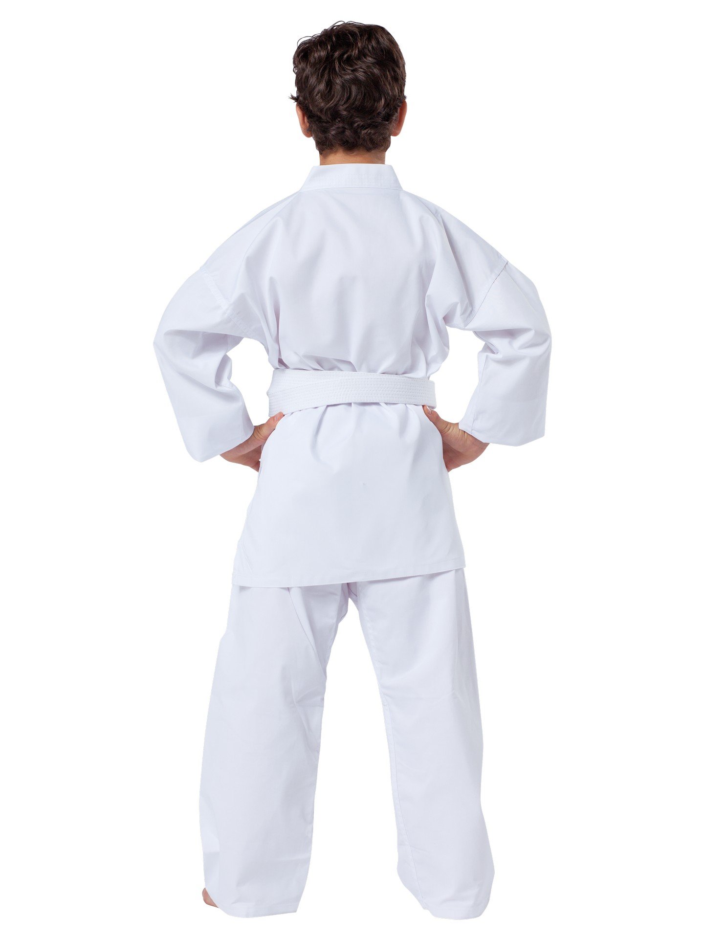 Kwon Dziecięcy strój do sportów walki, uniseks, do karate basic, biały, 140 EU