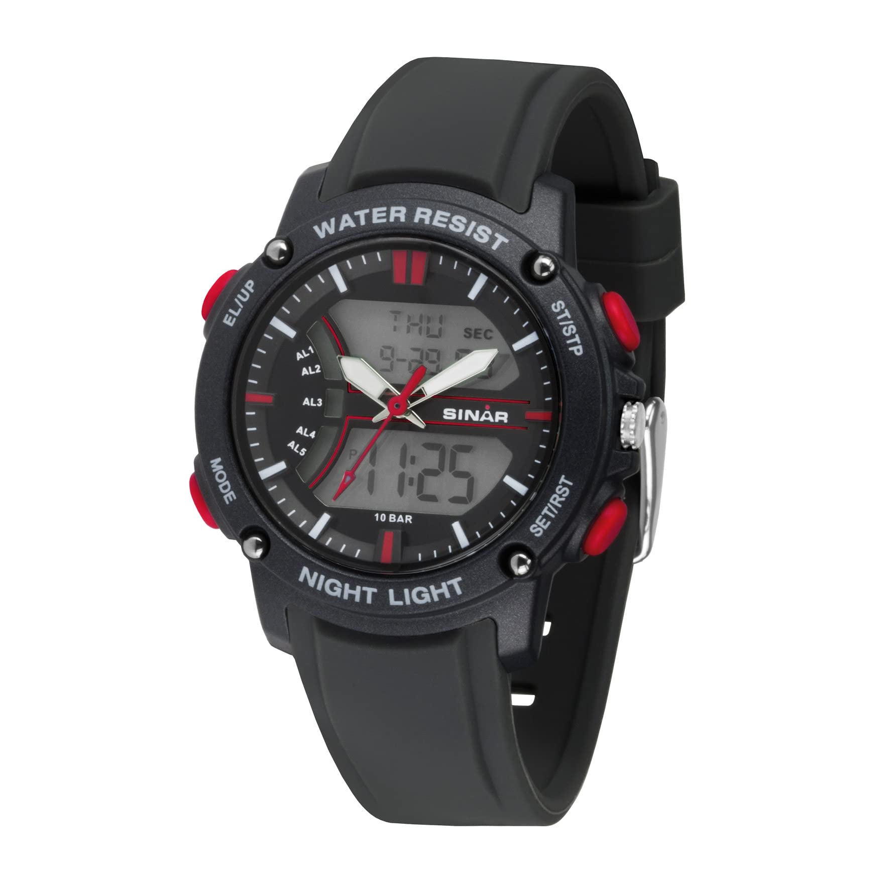 Sinar Meisjeshorloge SINAR Kinderen Jeugd Polshorloge Sporthorloge