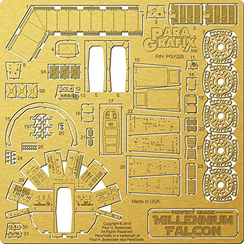 Perfect Grade Millennium Falcon Photoetch Set 1/72 scale (PGX225)