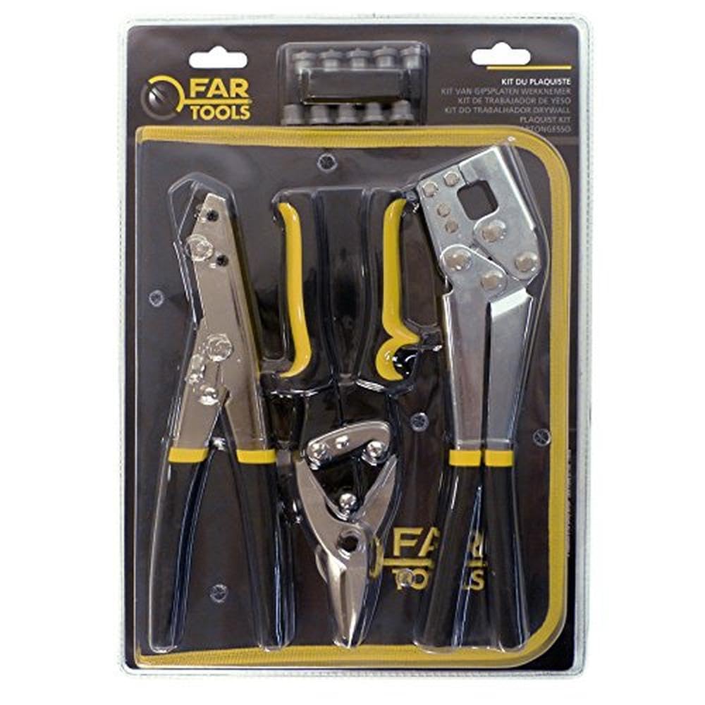 Fartools 212011 - Kit per rifiniture di interni: taglierina, roditrice, incastonatrice