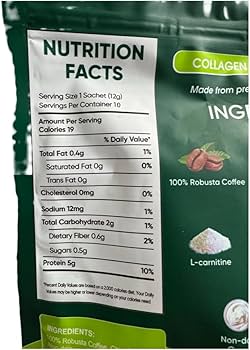 Amazon.com : 2 Packs FIT GUM Collagen Chia Coffee - 11 in 1