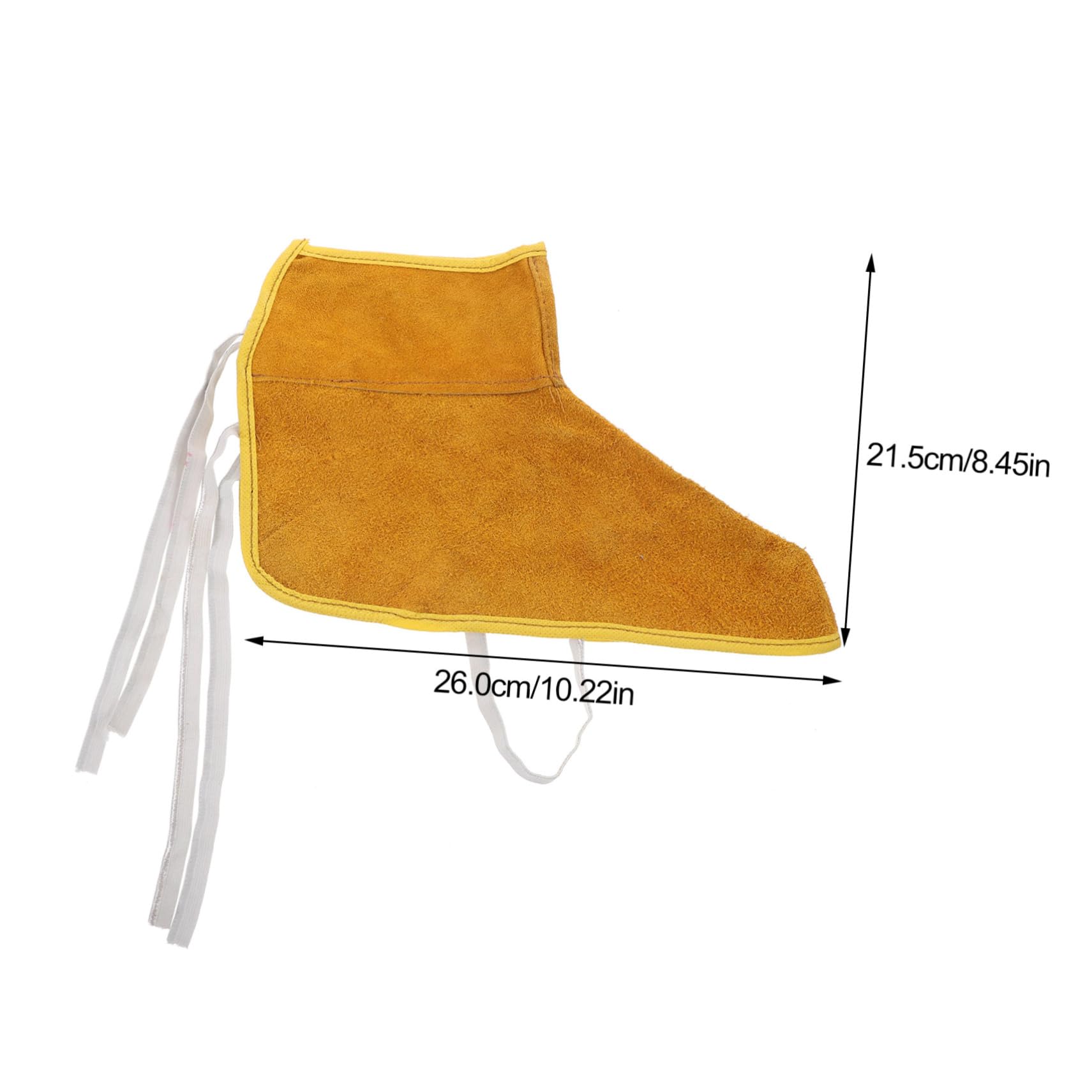 HOUDERCO Foot Protection for Welding Welding Foot Cover Booties Non-slip Shoe Covers Heat Insulation Easy to Remove Random