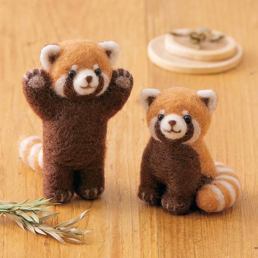 Amazon | アクレーヌスターターセット付き レッサーパンダ 手作り