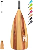 Vista 18 de OCEANBROAD SUP Paddle - Remo ajustable para kayak de paddleboard, eje de aleación de aluminio ajustable con cuchillas de nailon reforzado