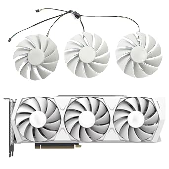 88mm DC 12V 0.46A 4Pin GA92S2U GPU Fan for ZOTAC RTX3080 Trinity White Edition Graphics Card Cooling Fans Fan-C