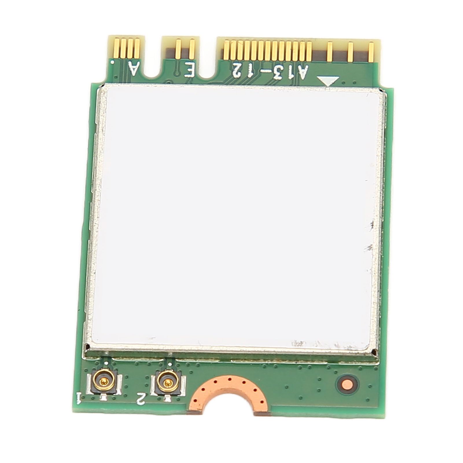 Elprico Karta WIFI 6e, Bezprzewodowa Karta Sieciowa NGFF M2 z Bluetooth 5.2, Tri Band PC Adapter WIFI dla Systemu 10 11, Linux (Wbudowane 2 anteny)