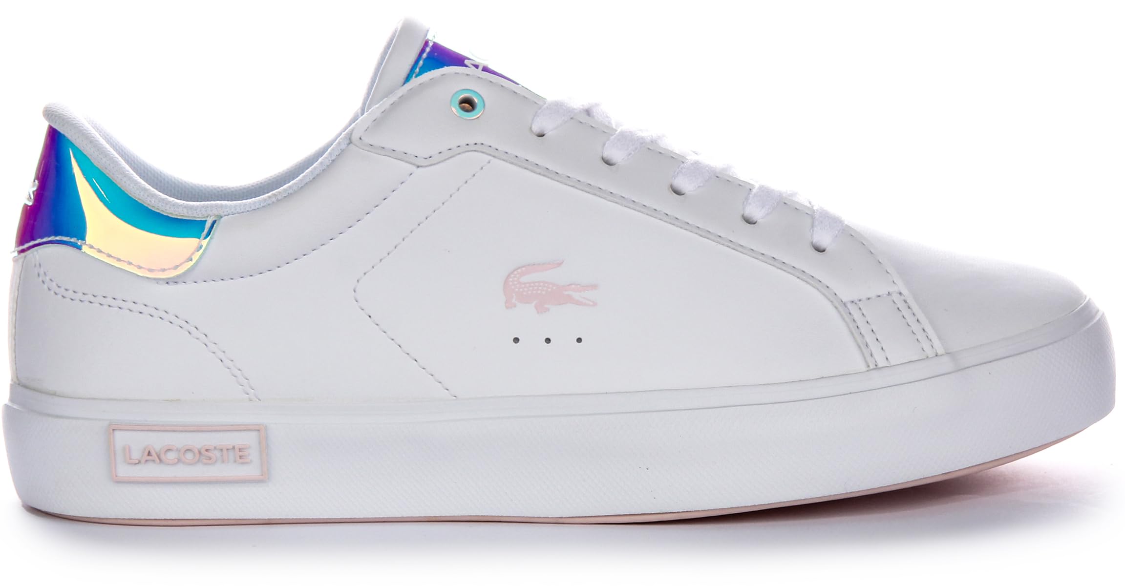 Lacoste Powercourt 124 3 Suj dla dzieci Trenerzy EU 38, biały, 38