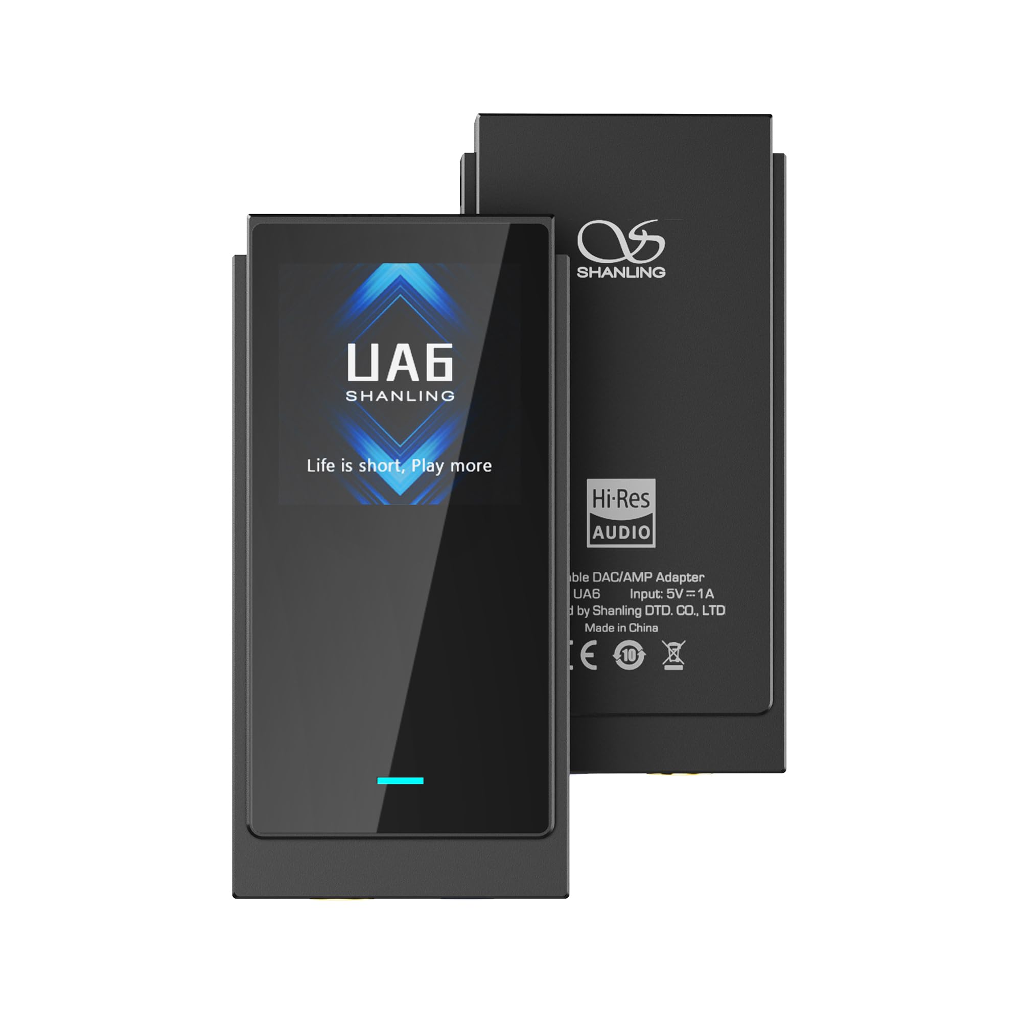 Shanling UA6 Flagship USB Dongle DAC and Amp (Black)