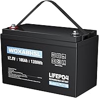 Vista 13 de Batería de litio Lifepo4 de 12 V 100 AH recargable Lifepo4 hasta 15000 ciclos profundos, buit in 100A BMS perfecta para motores de arrastre
