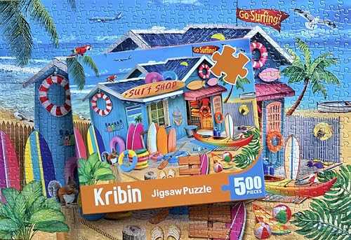 Puzzle de Playa 500 piezas 15+ años miniatura 3