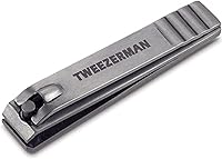 Tweezerman Professional Stainless Steel Toenail Clipper 5011-P - Heavy-Duty Sharp Edges for Precise Pedicures