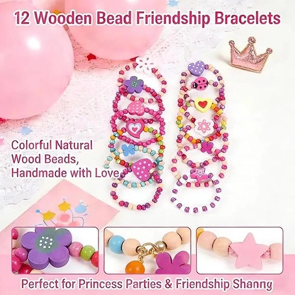 AYZDJ 12 Pack Princess Party Bracelets - Image 2