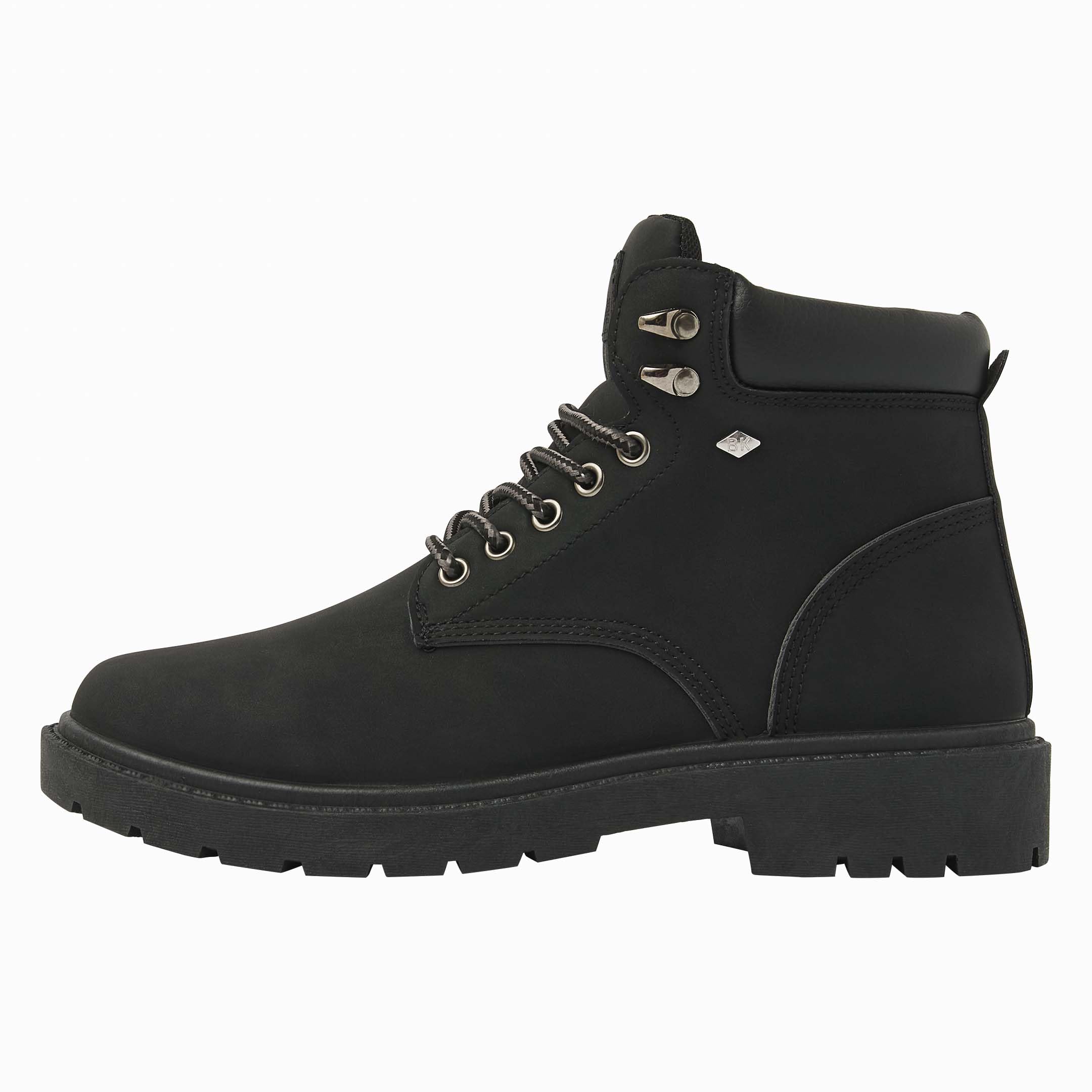 British Knights Homme Ranch Bottines à la Cheville, Noir, 44 EU