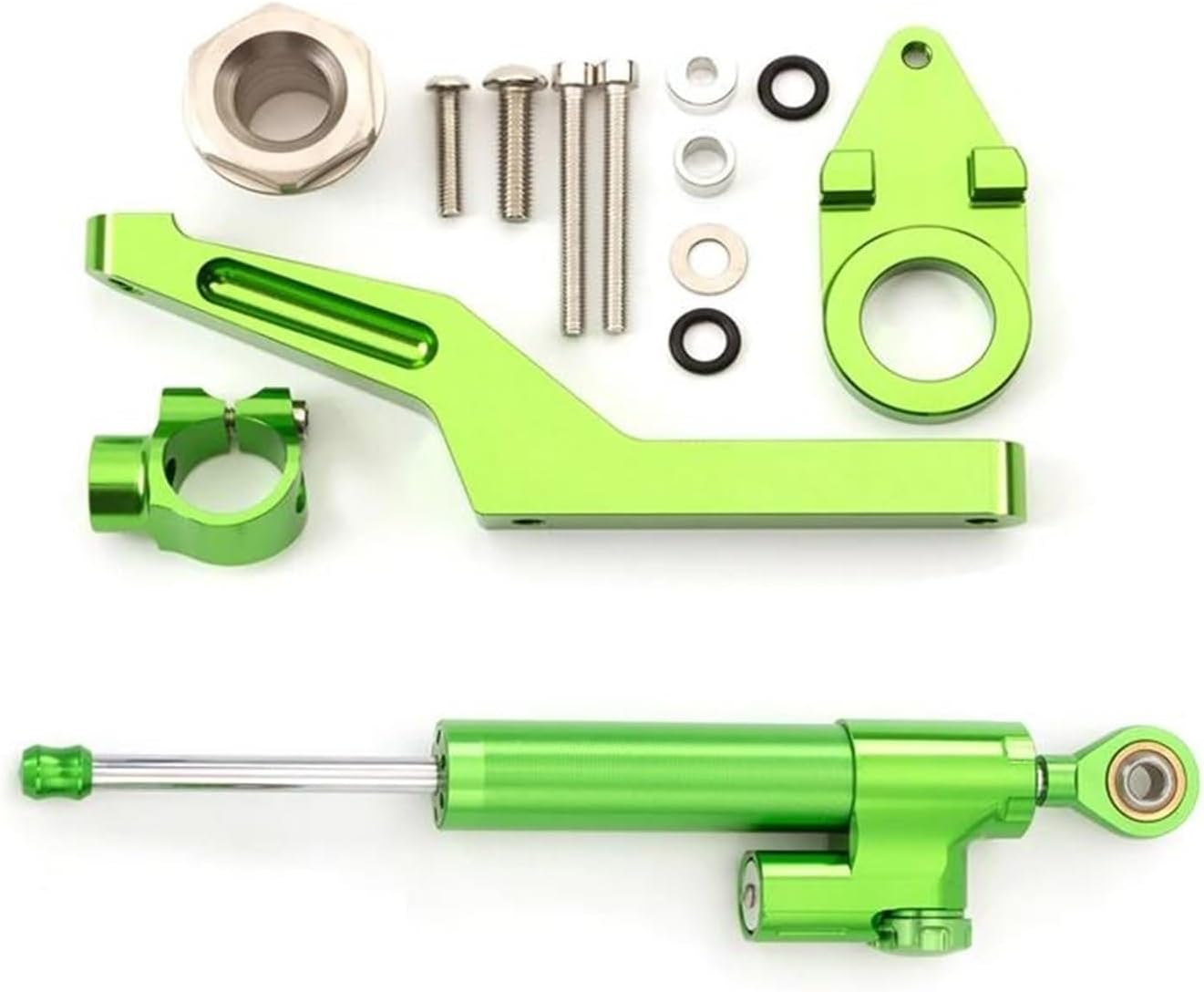 二輪車用アルミダンパー ステアリングダンパーブラケットキット