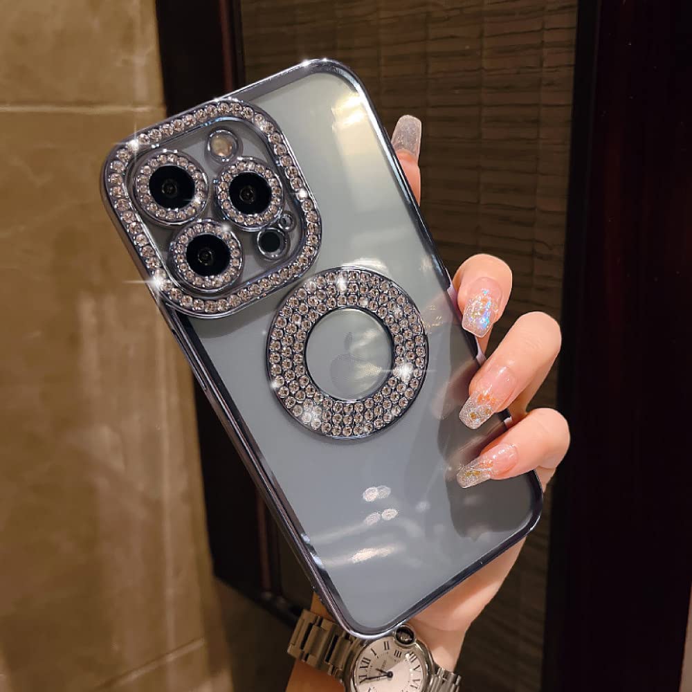 Coque transparente iPhone 14 Plus mode fashion pour vos soirées - 6
