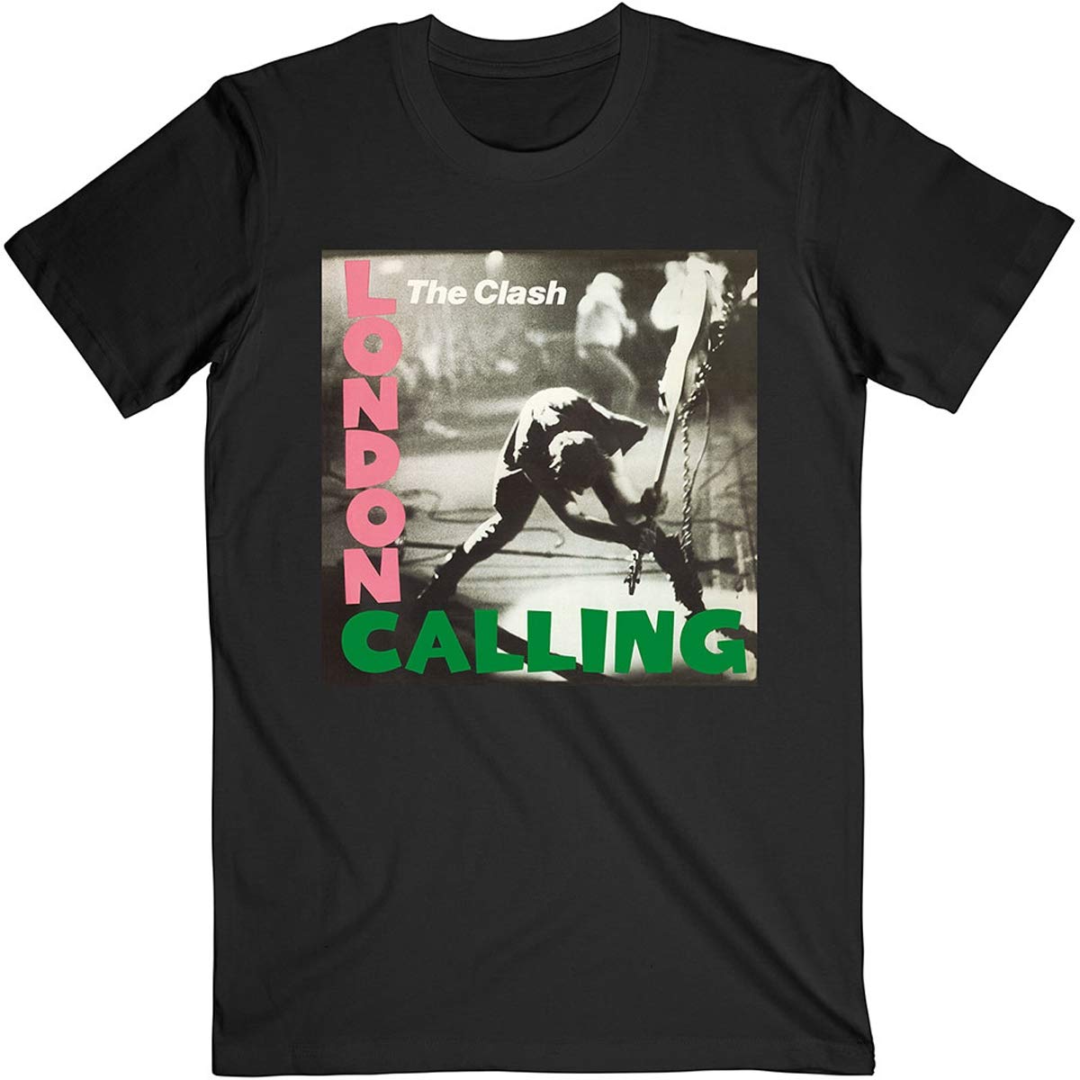 Rock Off Black The Clash - London Calling - T-Shirt - Cotton - Size L - Officially Licensed Merch