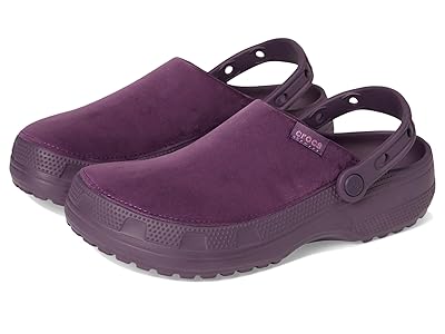 Crocs Classic Crafted Canvas Clogs Clog Shoes Plush Plum Velvet