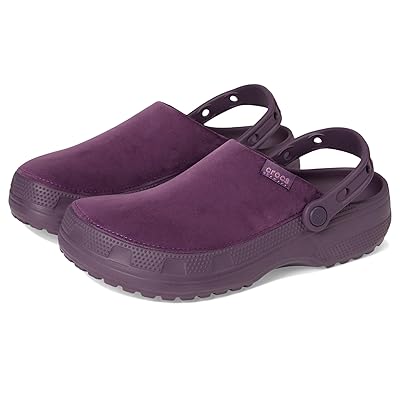 Crocs Classic Crafted Canvas Clogs Clog Shoes Plush Plum Velvet