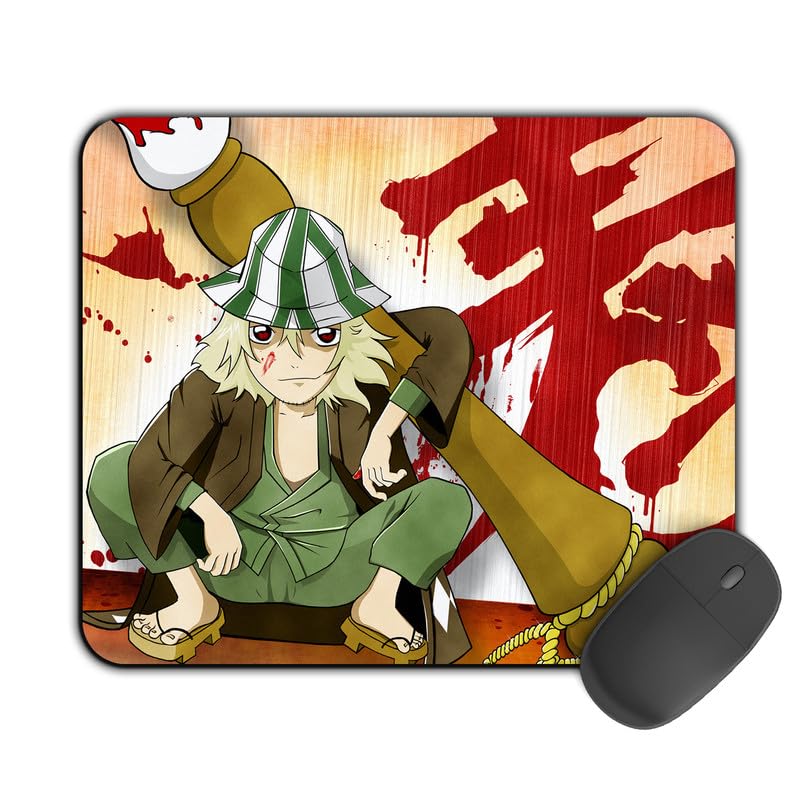 Image of Printed Designer Mouse Pad Chibi Kisuke (200MM X 240 X 3MM) Enhance Gaming and Work Performance Comfortable and Precise Non-Slip Water Proof Bleach Mouse Pad.