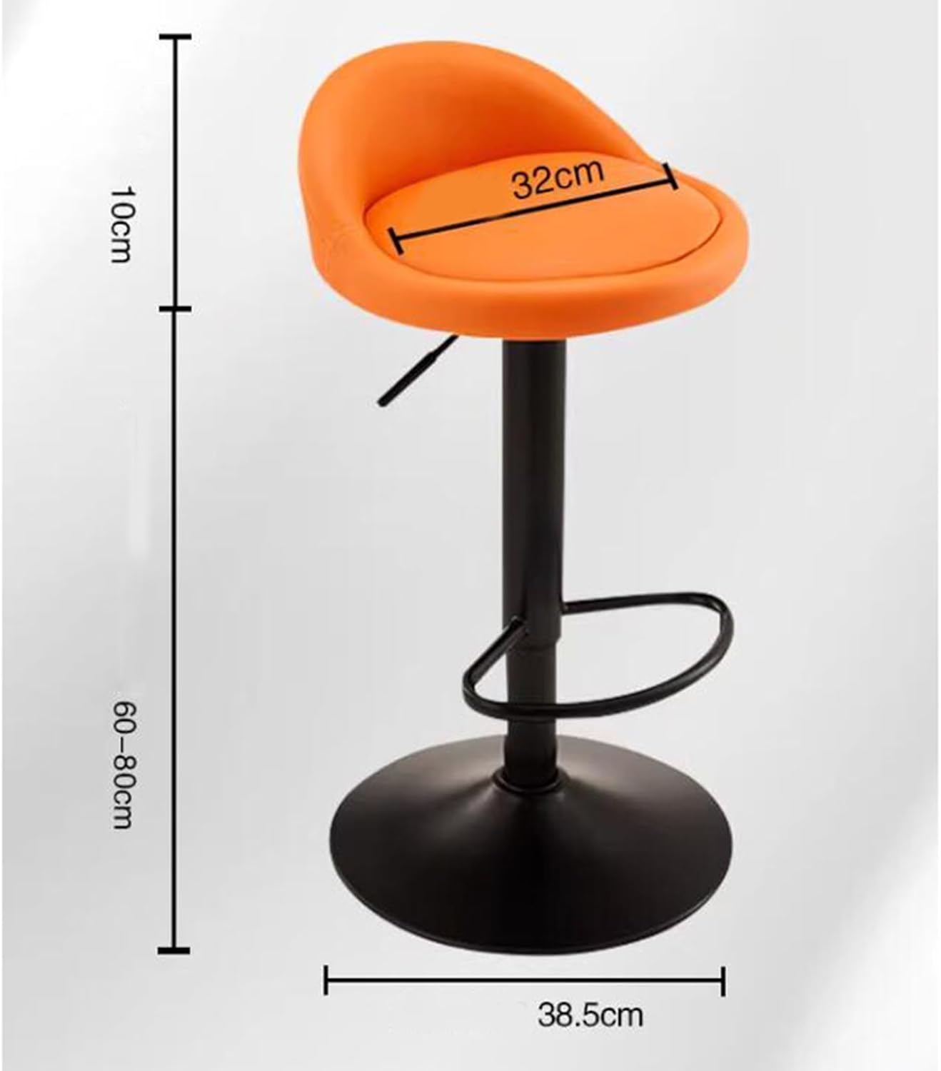 ホワイトバースツール 約80cm