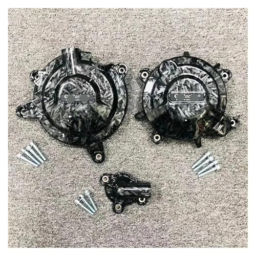Cubierta de motor para Ninja 400 y Z400 de 2018 a 2023 protector de cárter estator de moto