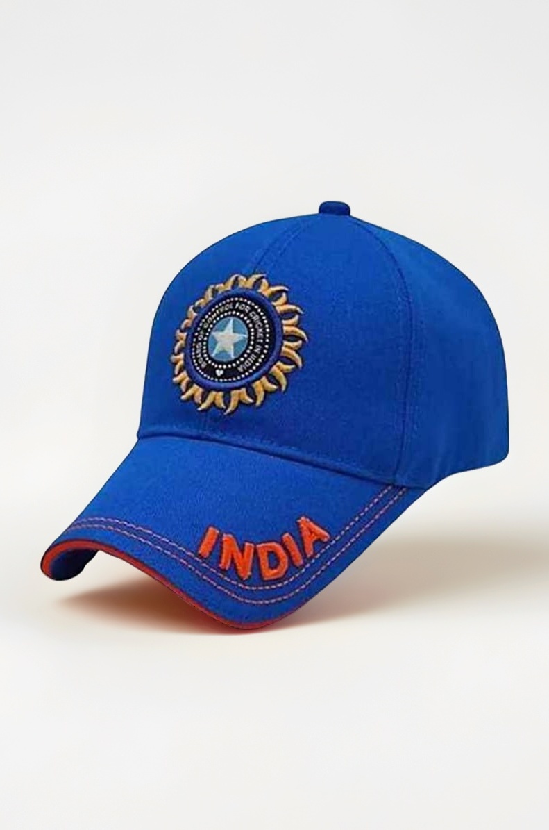 Solid Baseball Casual Sports Adjustable Cotton Indian Cricket Caps for Men/Women Unisex