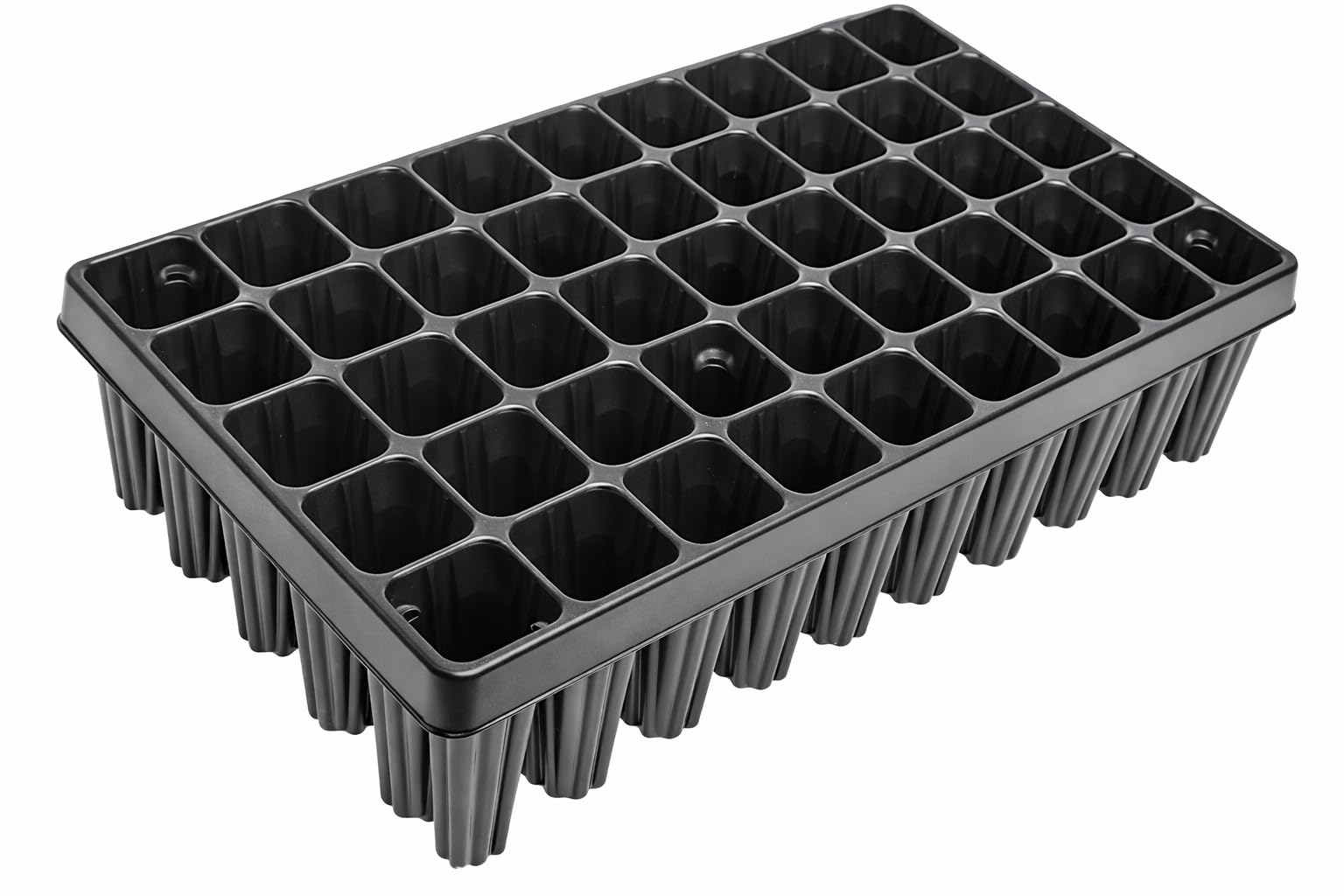 Muddy Hands Large Deep Root Trainer Tray - Seed & Seedling Cell Plug Propagation Tray for Plant Cultivation (5, 45 Cell)