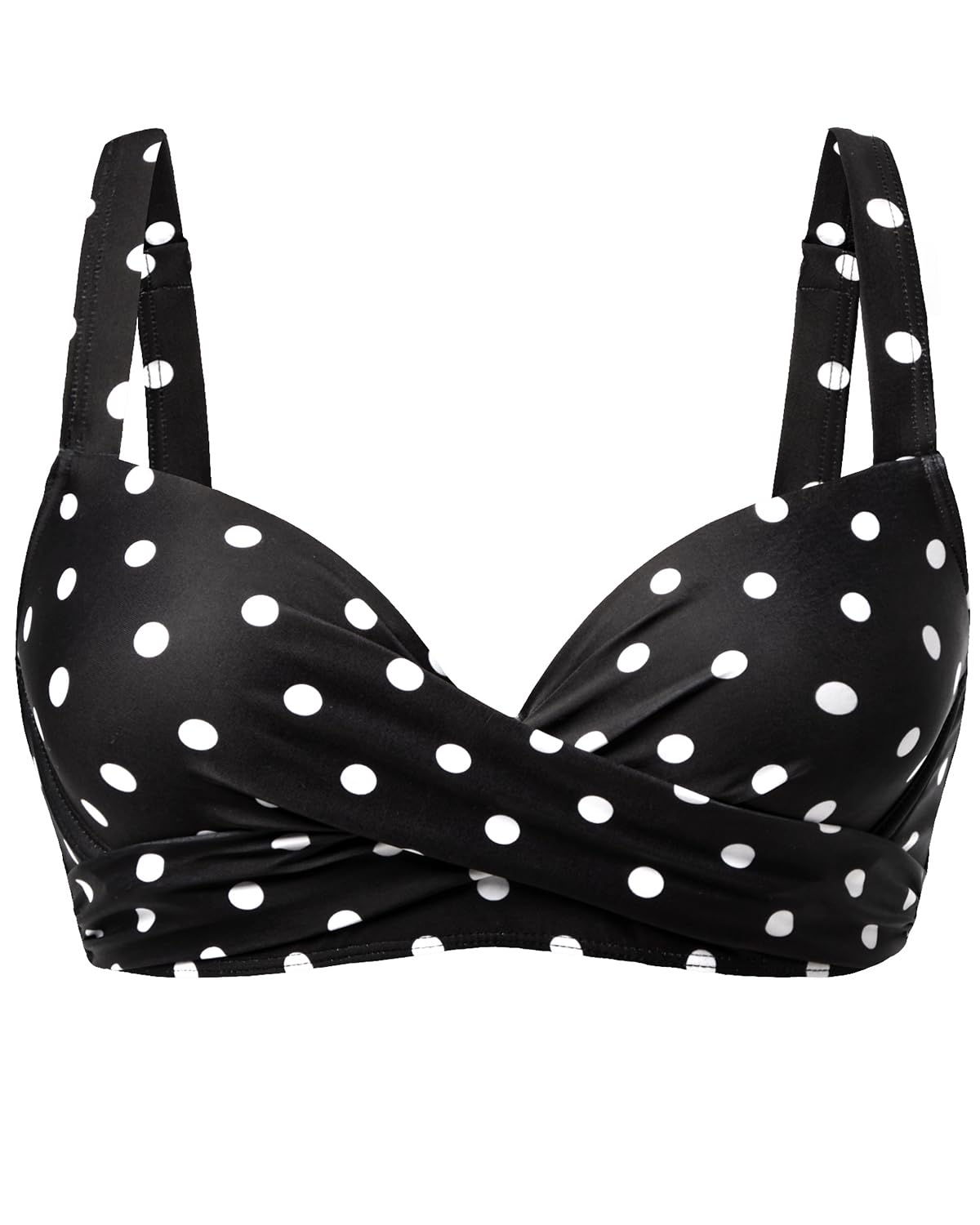 Women Underwire Bikini Top - Bra Padded Push Up Swimsuit Top