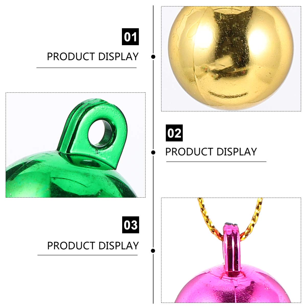ABOOFAN 100 Pièces Petites Perles De Lampe Guirlandes Solaires Guirlandes Lumineuses pour Olivier Artificiel Lumières LED Lumières De Rideau Menées Décoration Faux Plastique