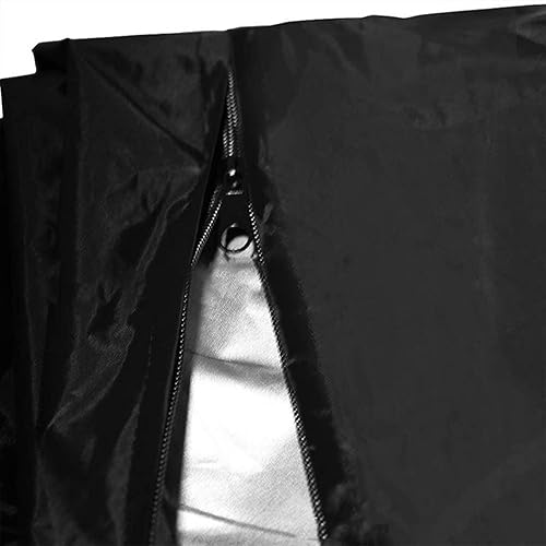 Miniatura 6 de Bolsa de almacenamiento para árbol de Navidad de 12 pies, bolsas de almacenamiento resistentes con asas duraderas y cremallera doble, bolsa de